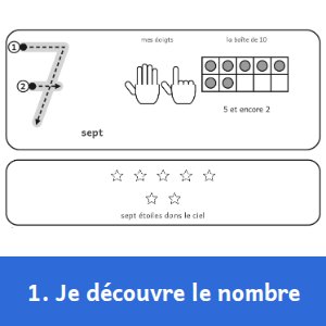 Aperçu 1 du livre Nombres jusqu'à 20 et petits problèmes