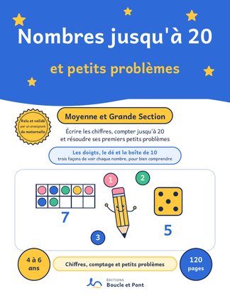 Couverture du livre Nombres jusqu'à 20 et petits problèmes